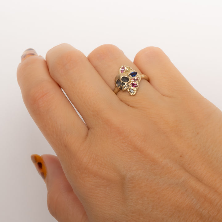 Memento Mori Skull Ring