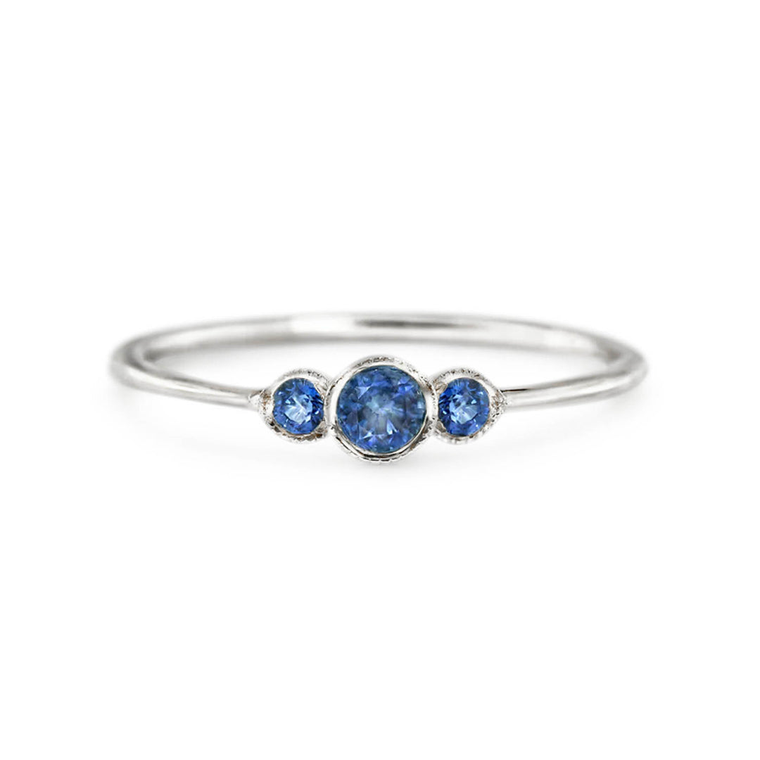 Melika Blue Sapphire Ring