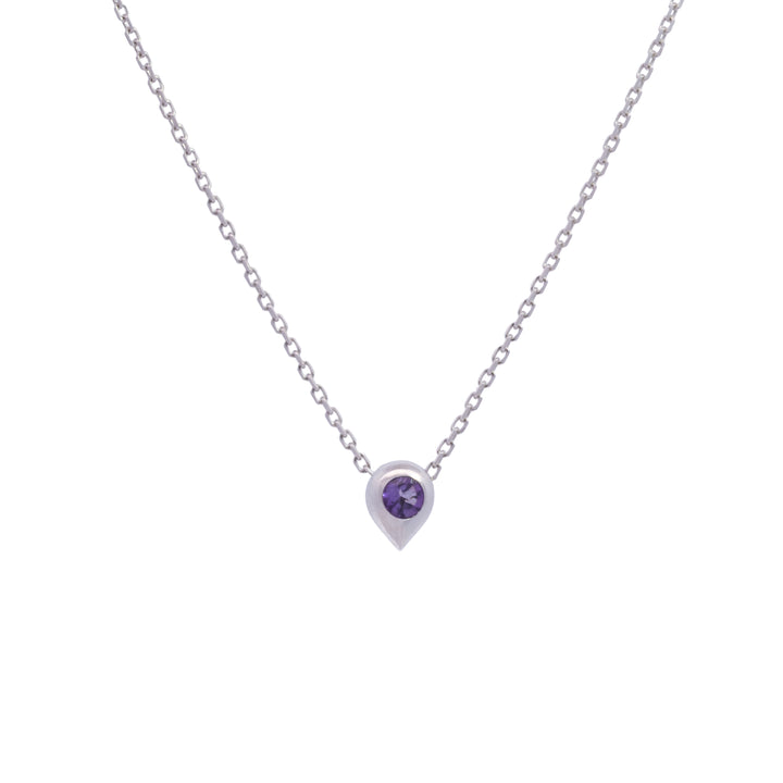 Birth Stone Teardrop Gemstone Bead