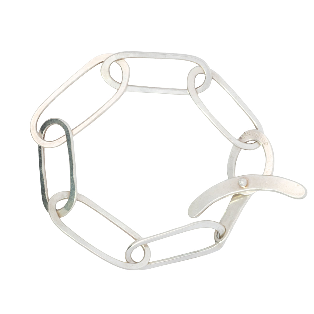 Missy Hammered Link Bracelet