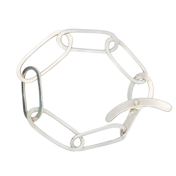 Missy Hammered Link Bracelet