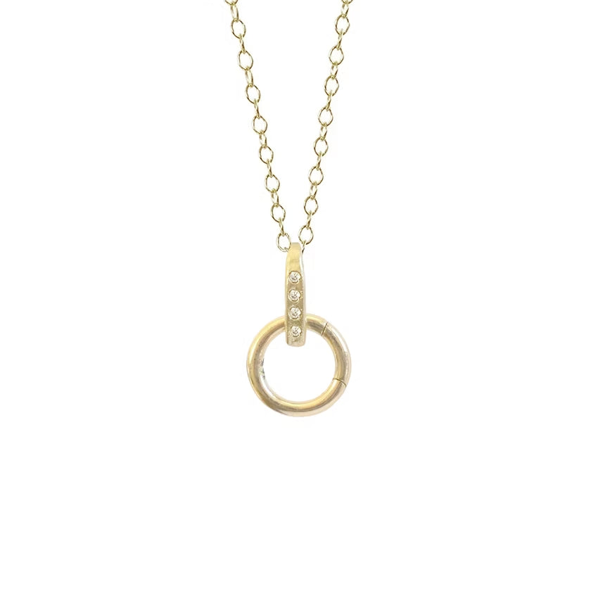 Entry Charm Holder Necklace