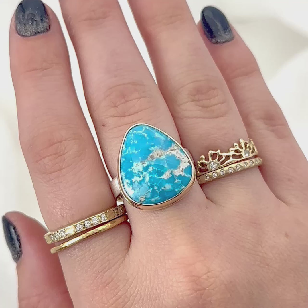 Sonoran Blue Turquoise Ring