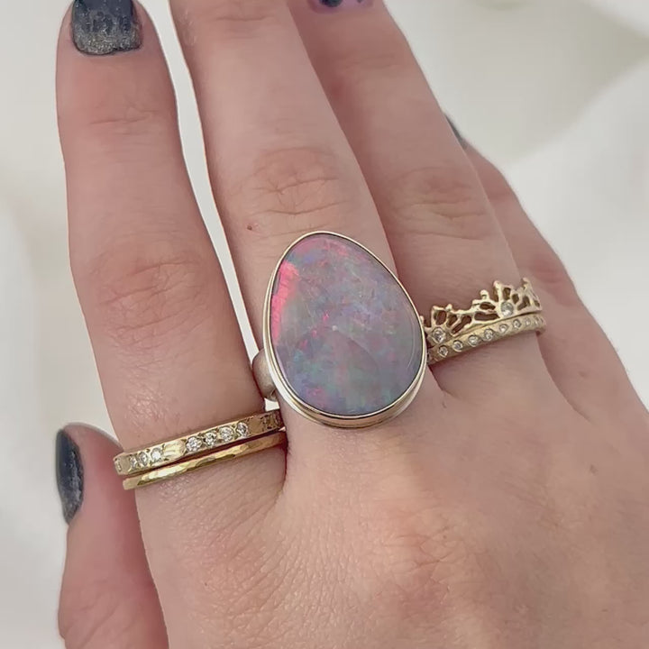 Australian Opal Ring