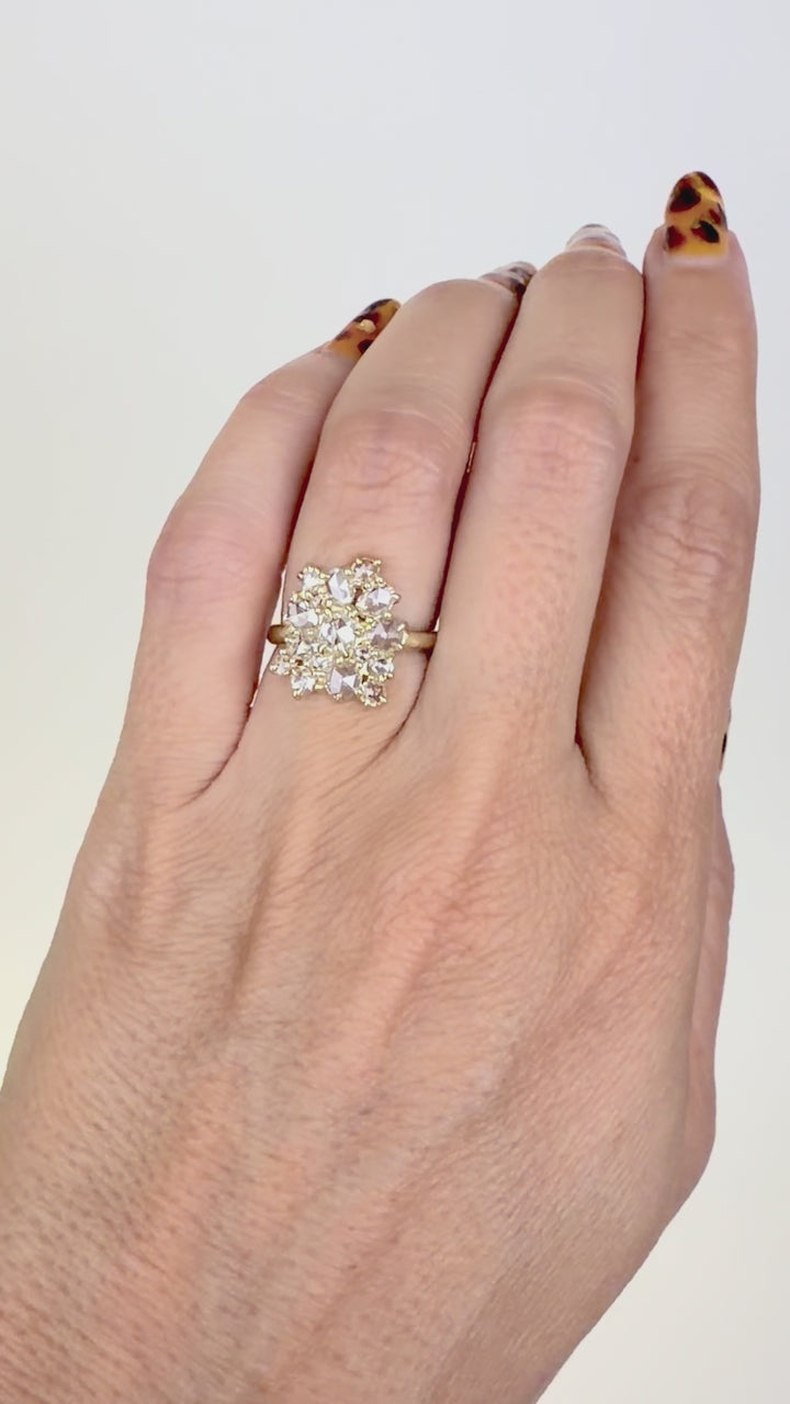 Diamond Lattice Ring