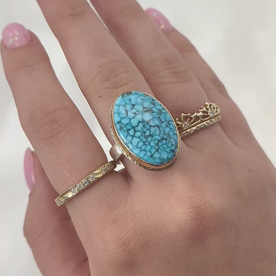 Kingman Turquoise Ring