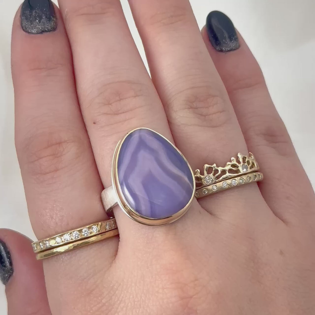 Agua Nueva Agate Ring