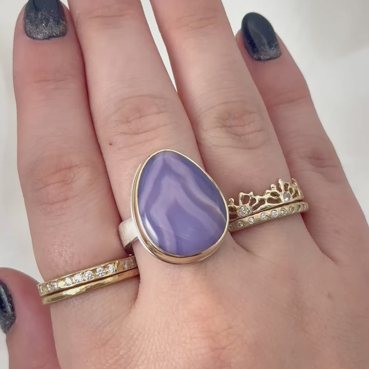 Agua Nueva Agate Ring