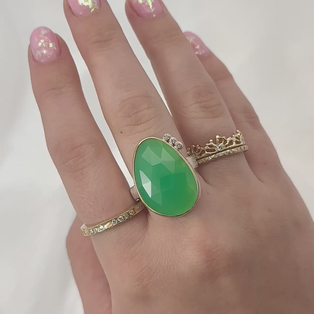 Chrysoprase Ring