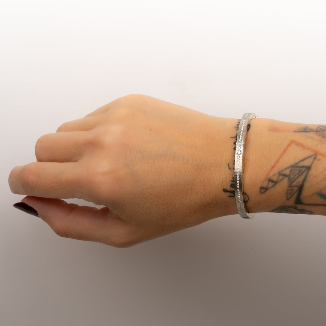 Trunk Show 4 mm Nori White Gold Diamond Bracelet