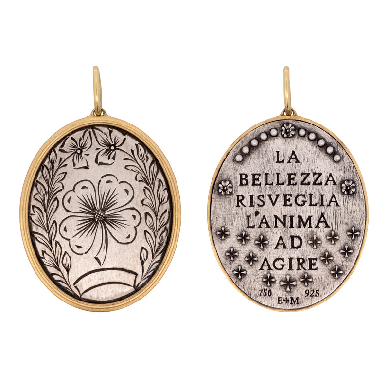 Extra Large Clover Charm