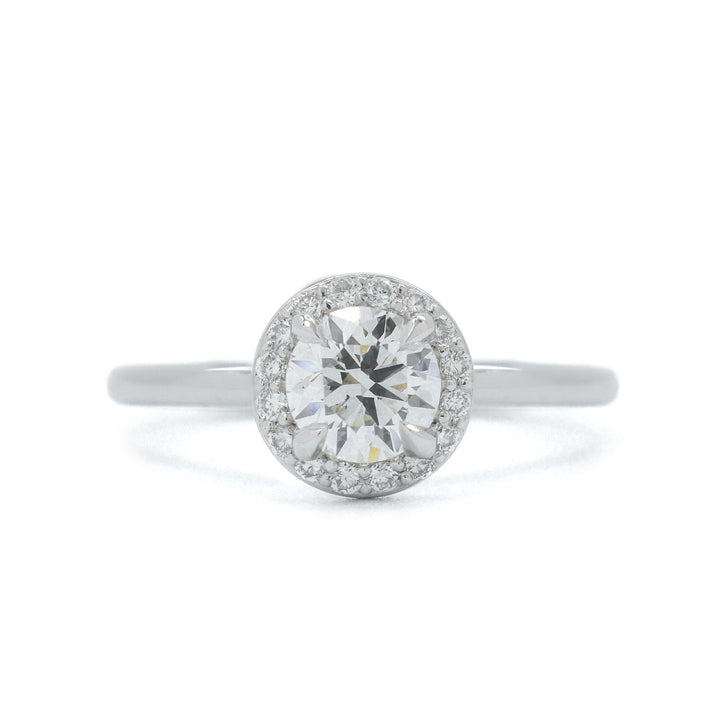 0.50ct Diamond Halo Ring