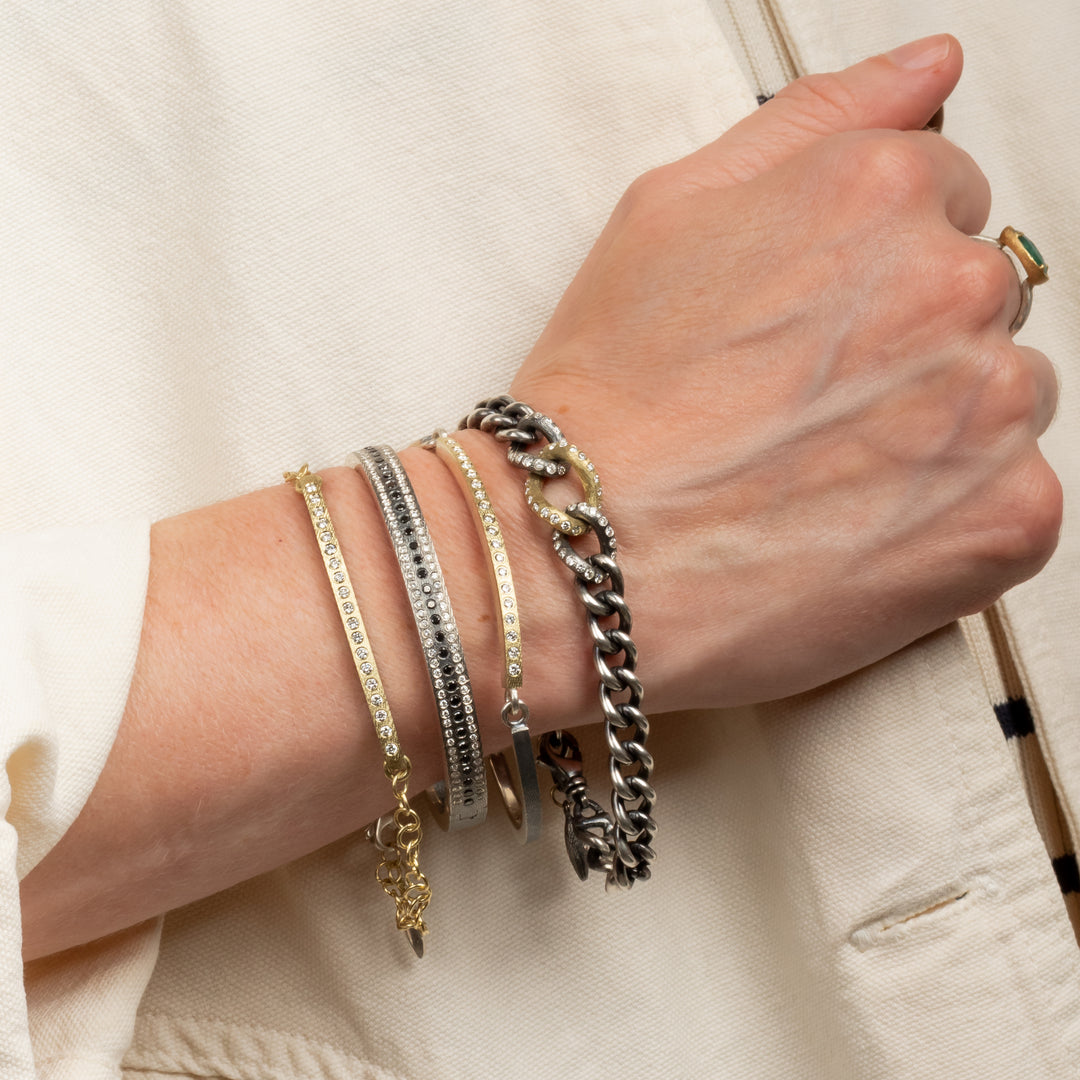 Diana Small I.D. Silver Bracelet