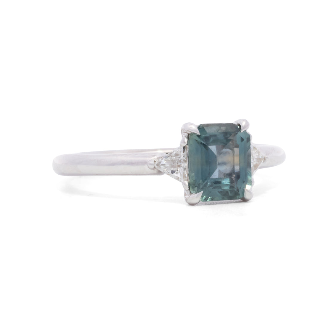 Montana Sapphire & Diamond Ring
