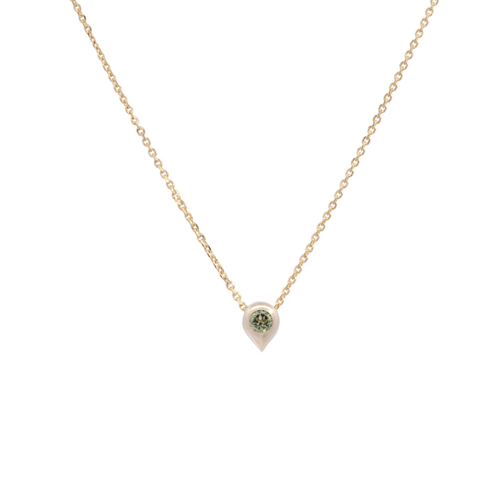 Birth Stone Teardrop Gemstone Bead