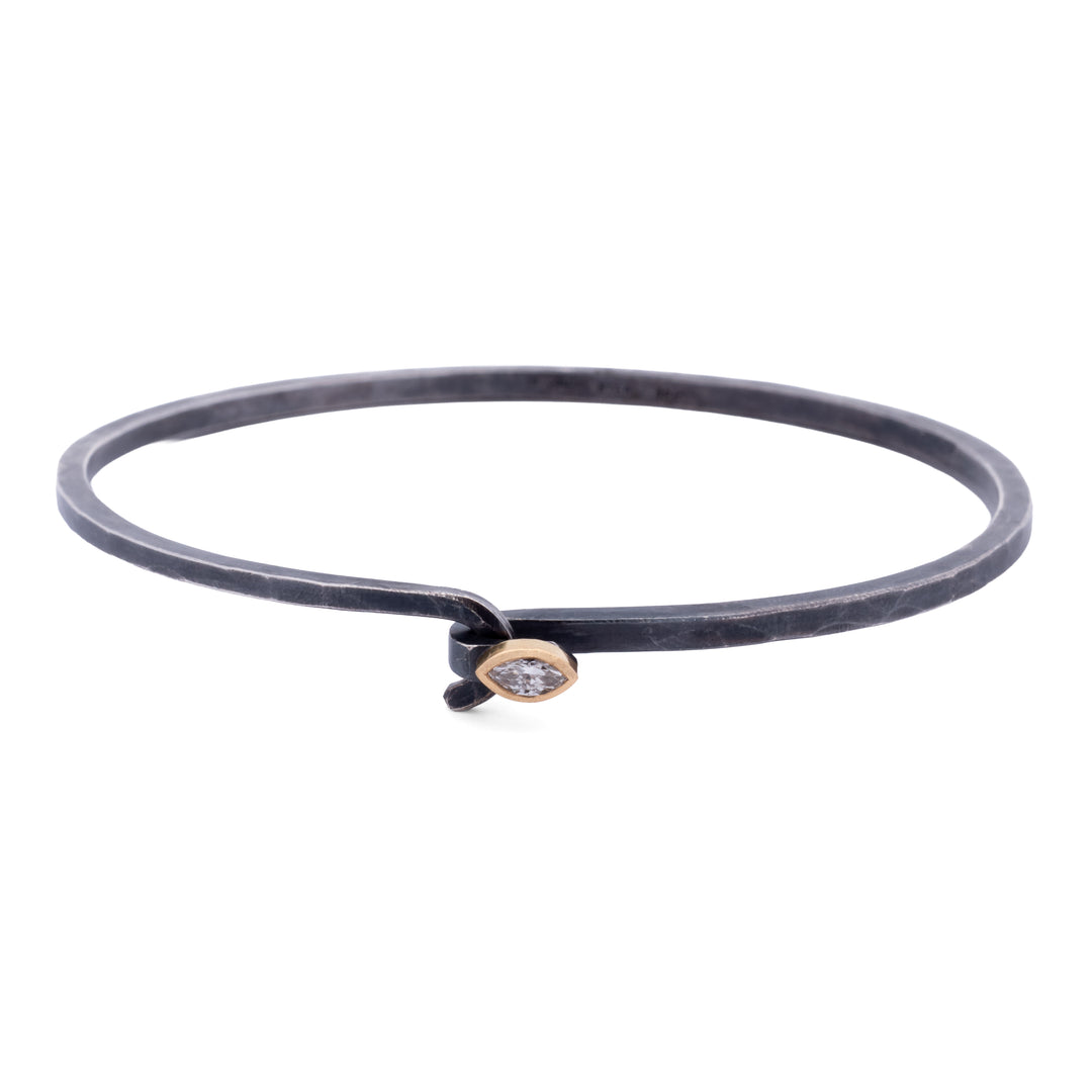 Marquise Diamond Hook Bracelet