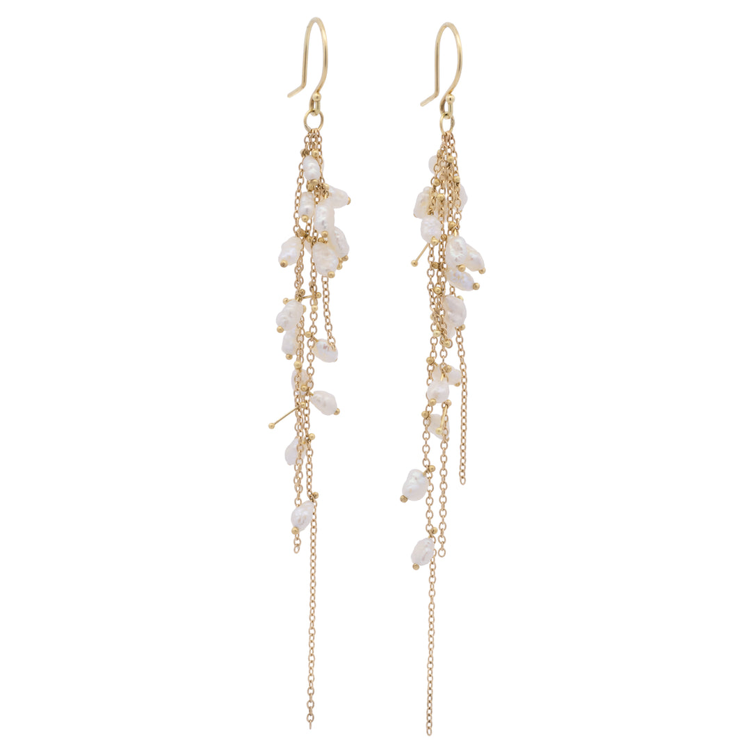 Pearl Fringe Earrings