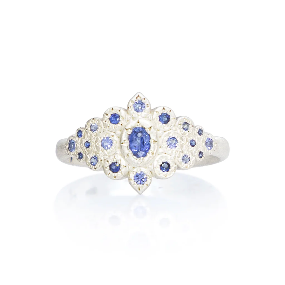 Midnight Flame Ring
