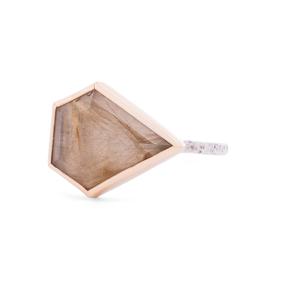 Rutilated Quartz Ring
