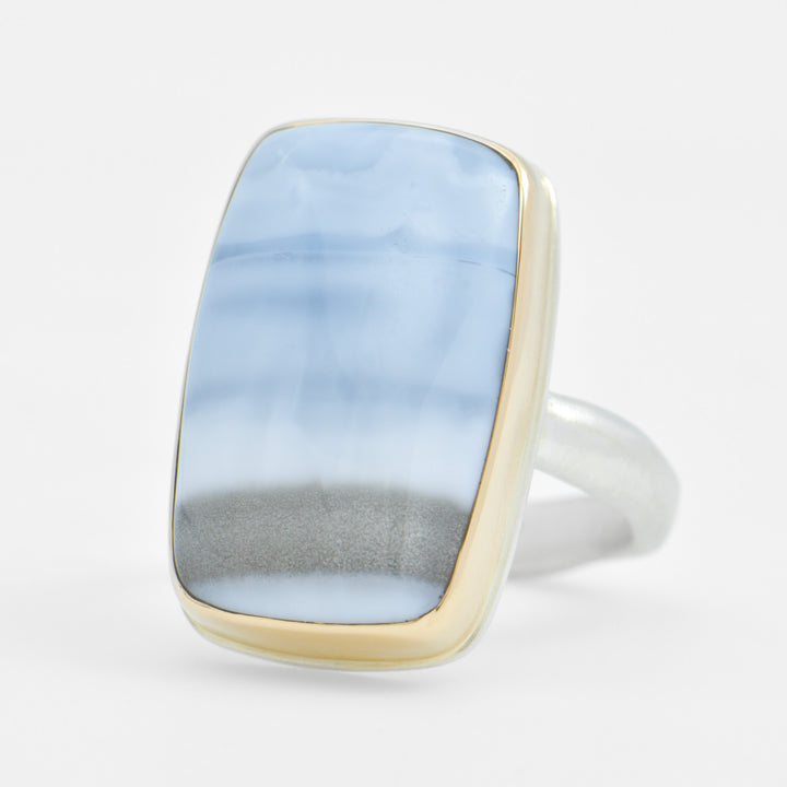 Indian Blue Opal Ring