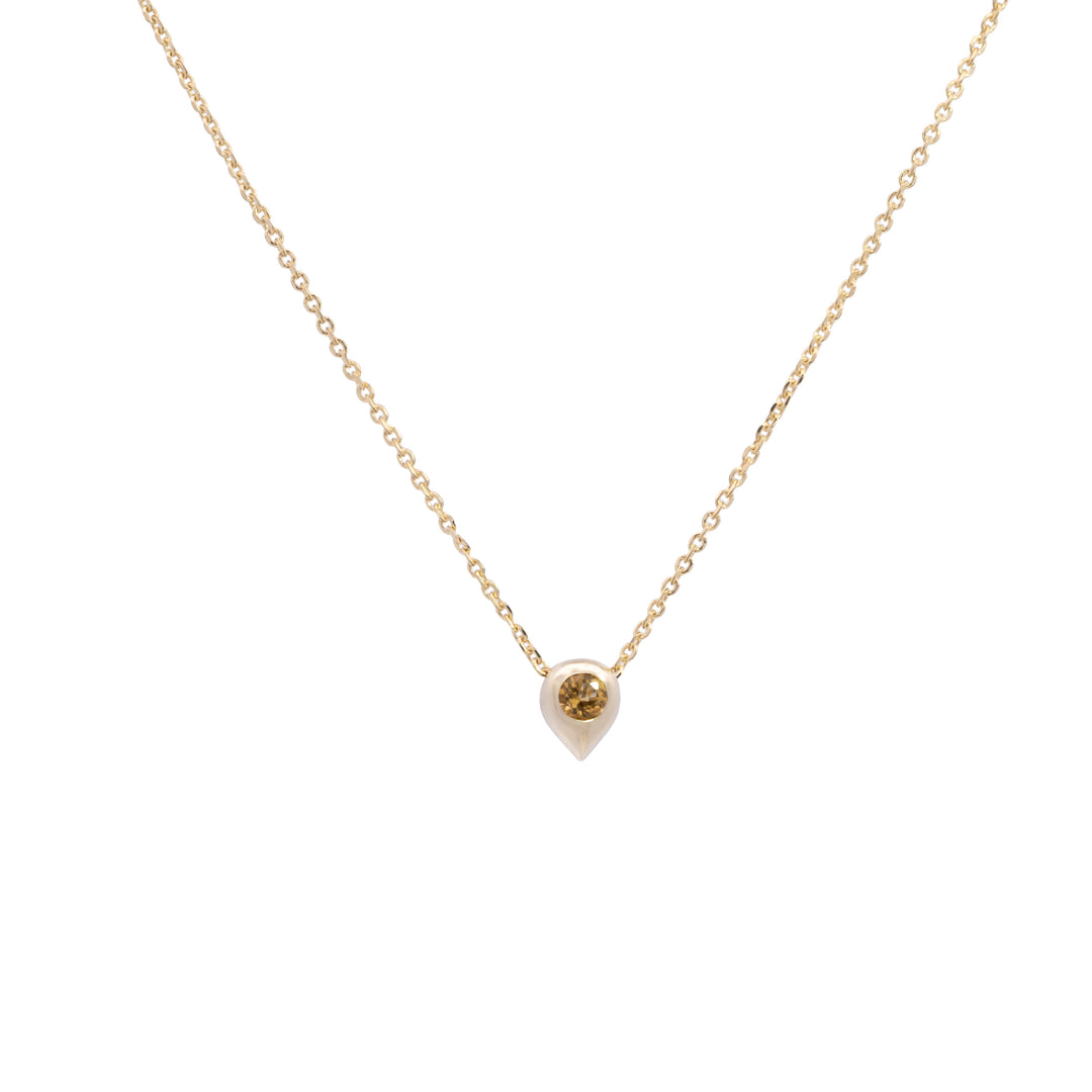 Birth Stone Teardrop Gemstone Bead