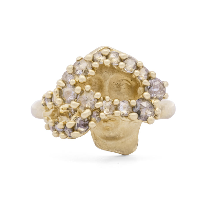 Diamond "Sybil Through the Veil" Ring