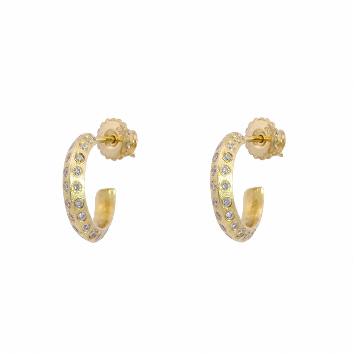 Borde Double Hoop Earrings