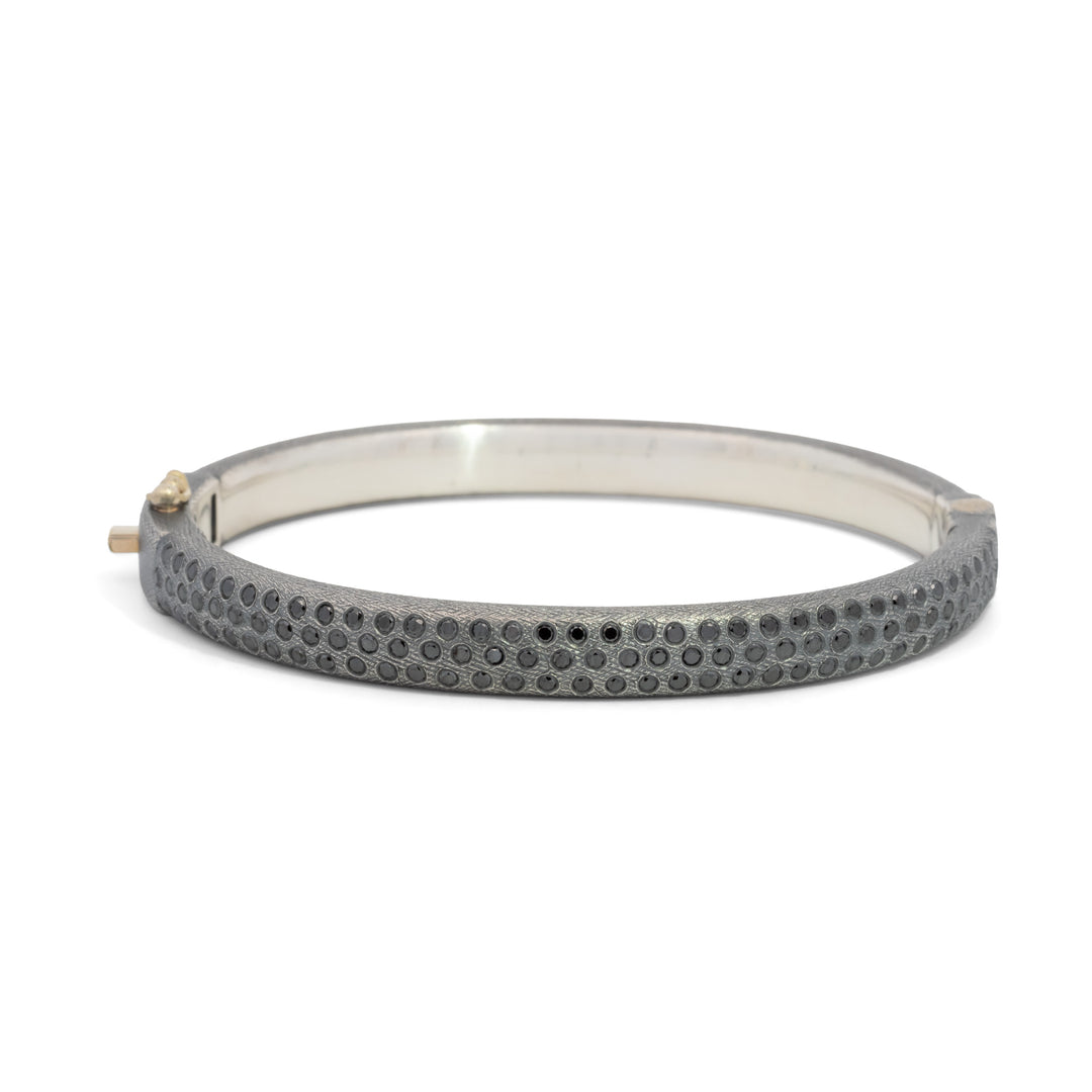 Gypsy 6 mm 105 Black Diamond Bracelet