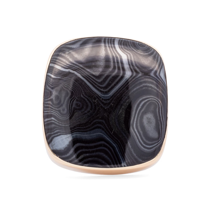 Psilomelane Ring