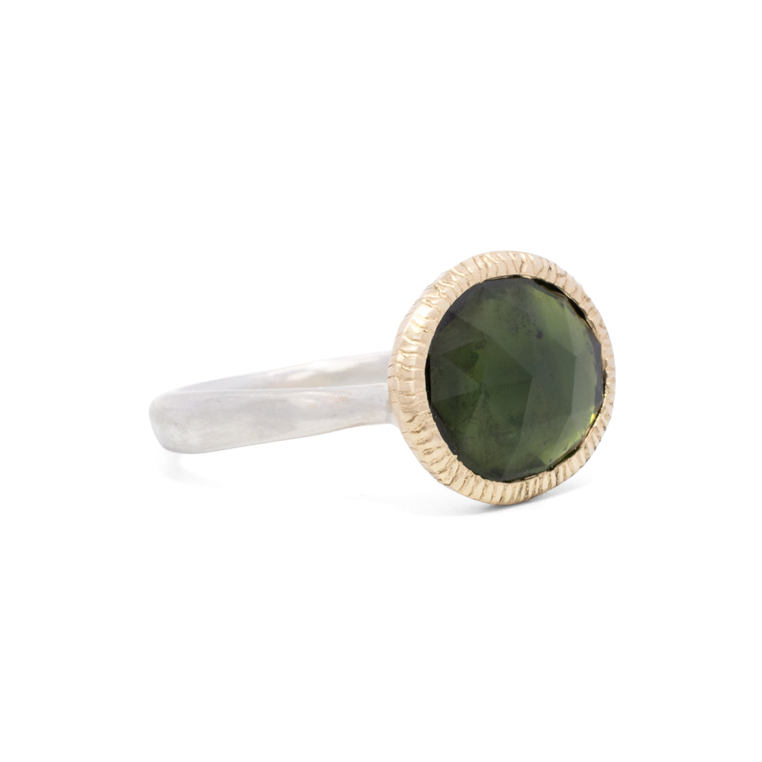 Green Tourmaline Ring