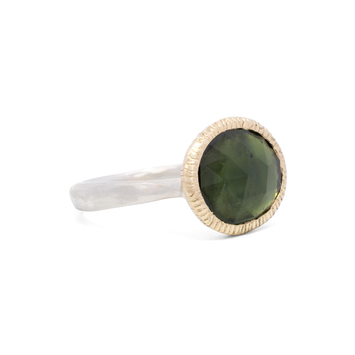 Green Tourmaline Ring