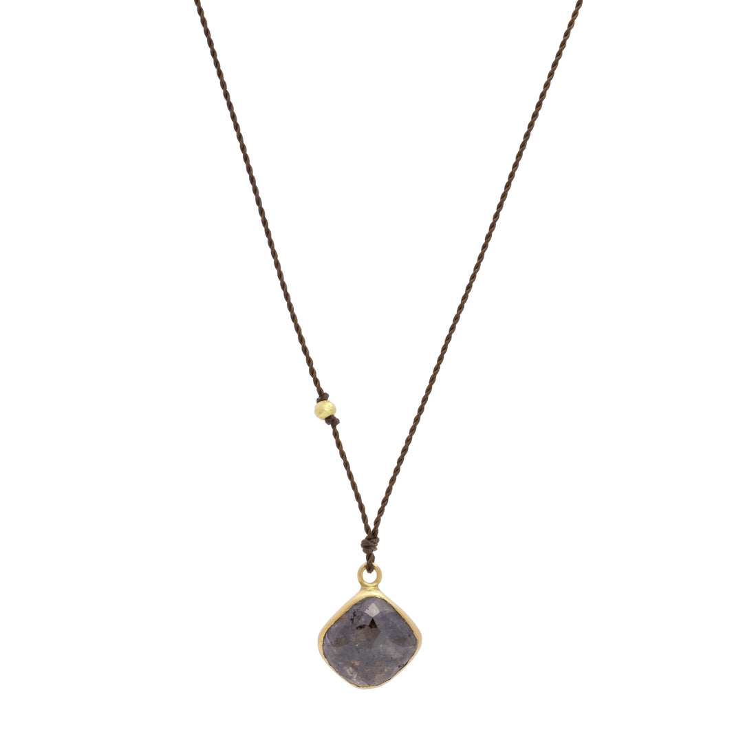 Rose Cut Diamond Necklace