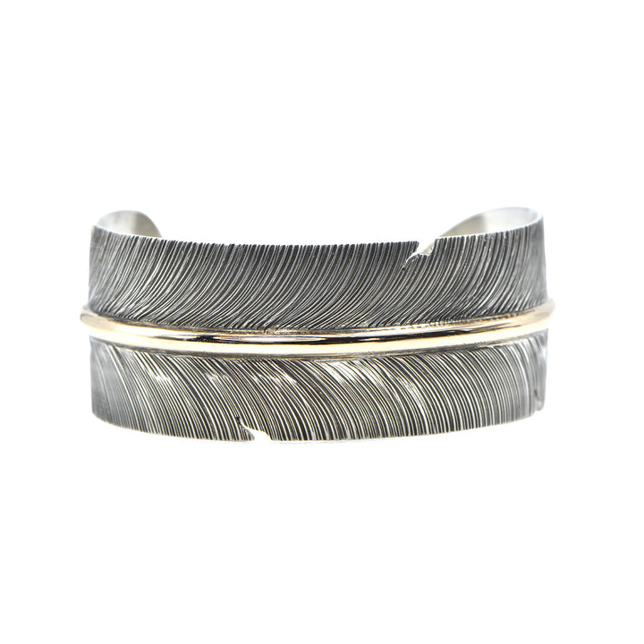 1" Feather Cuff Bracelet