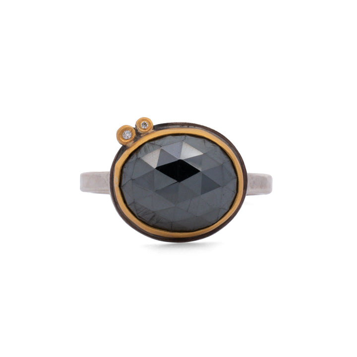 Black Spinel Ring