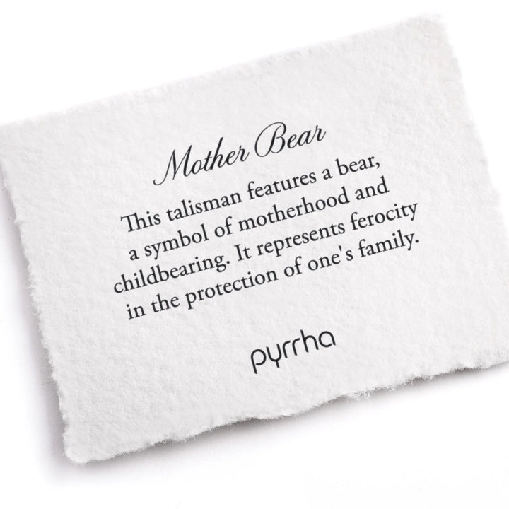 Mother Bear Signet Ring