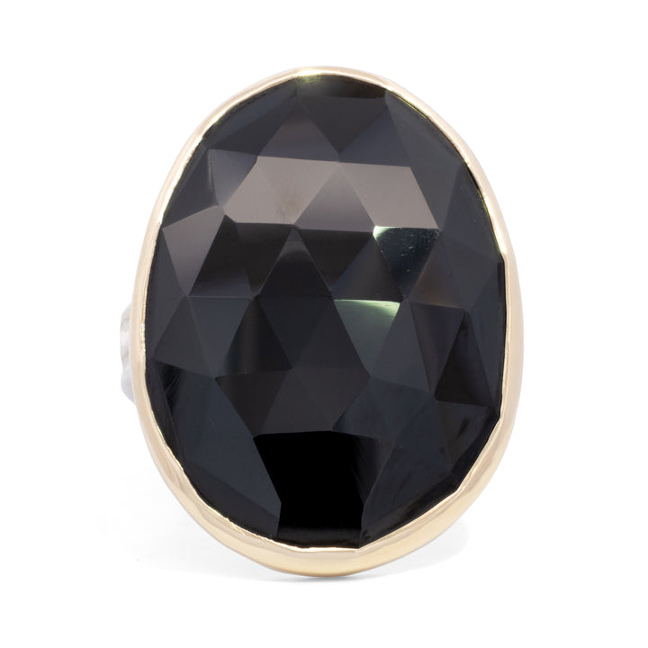 Black Spinel Ring