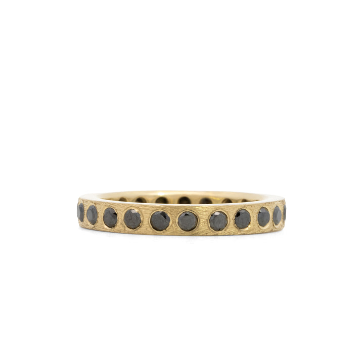 Trunk Show Adam 3 mm Black Diamond Ring