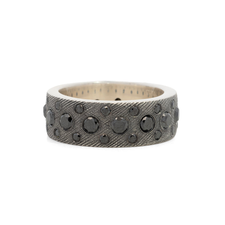 Trunk Show 6 mm Stella Black Diamond Ring