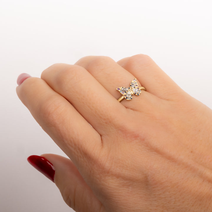 Glorious Butterfly Ring