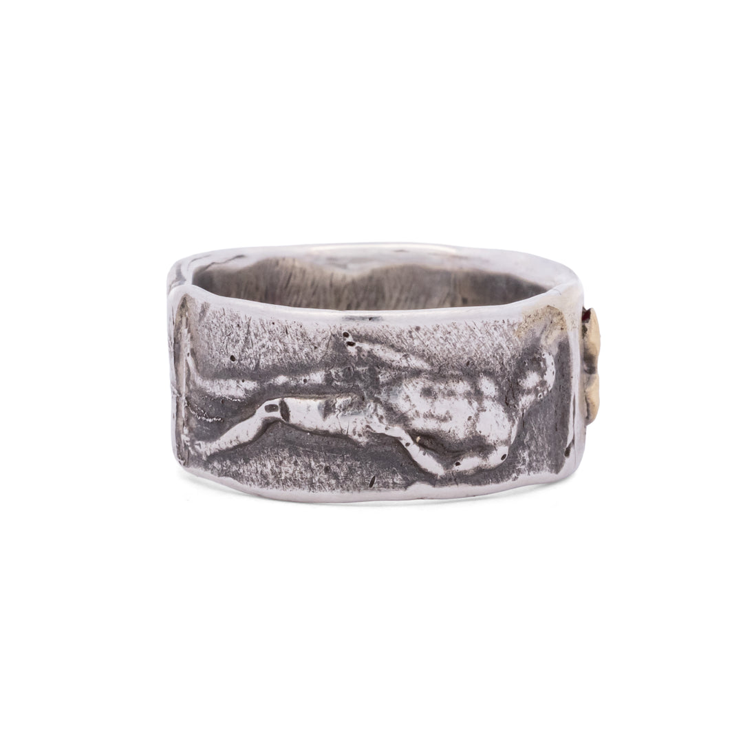 "Antinous" Ruby Ring