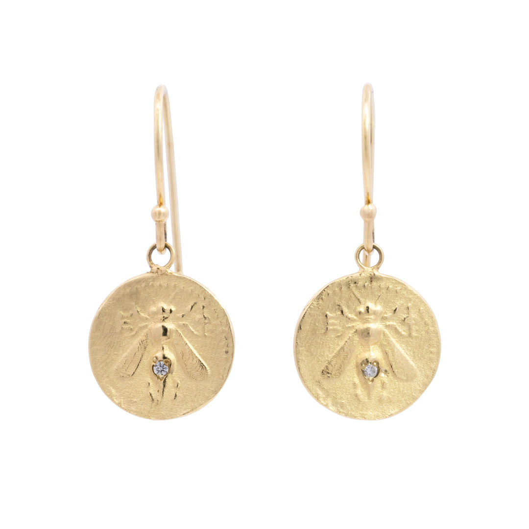The Small Bee Artifact Earrings