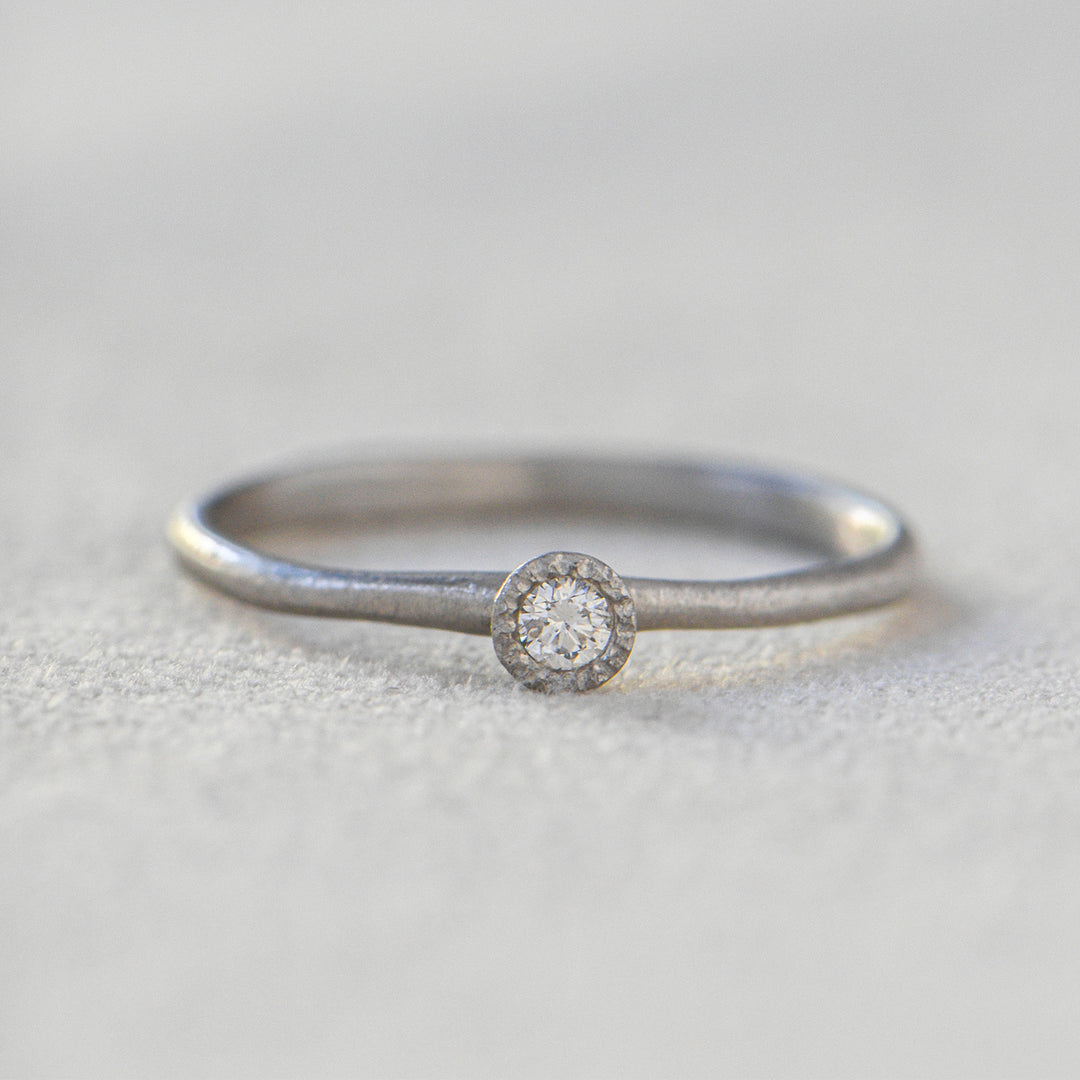 Colorless Diamond Ring