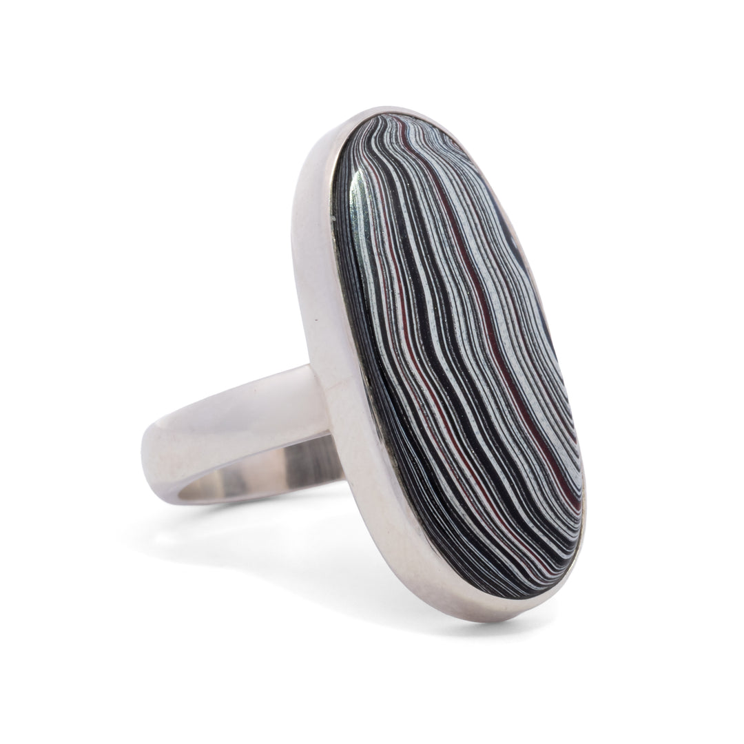 Fordite Ring