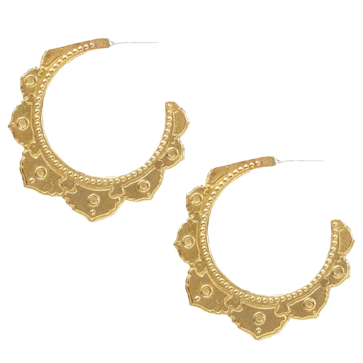 Tantra Large Hoop Earrings