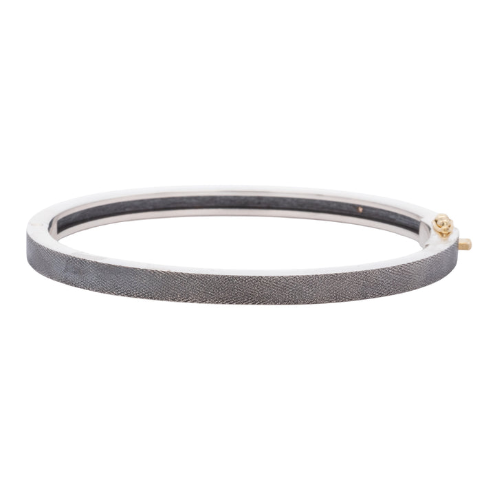 4 mm Adam Champagne Diamond Bangle Bracelet