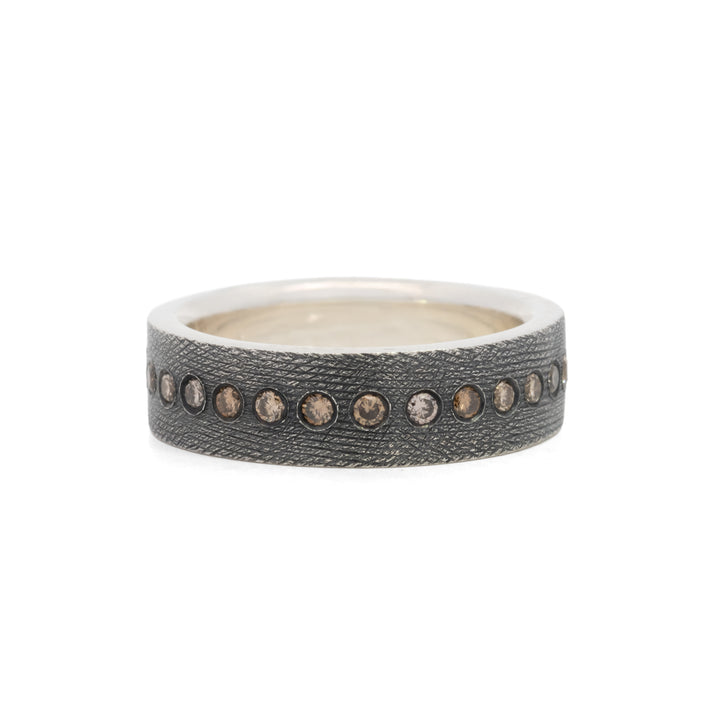 Trunk Show Adam 6 mm Champagne Diamond Ring