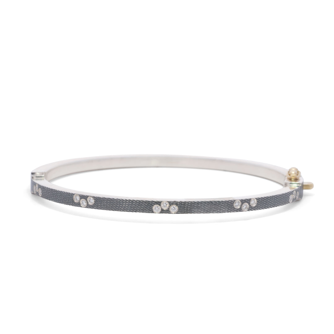 Trunk Show 2.5 mm Maru Lux Rose Gold & Silver Bracelet