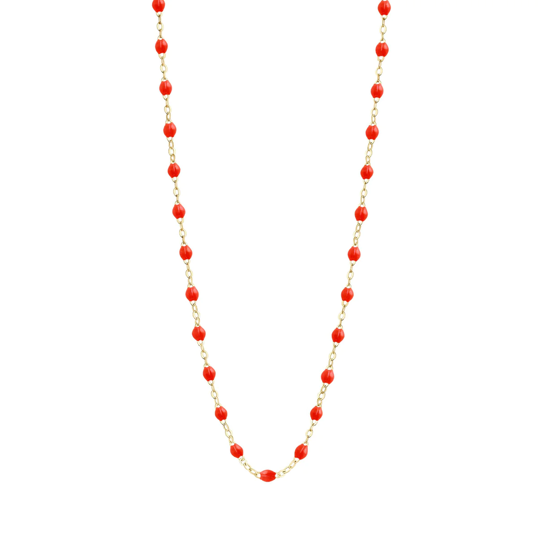 Classic Gigi Coral Resin Necklace