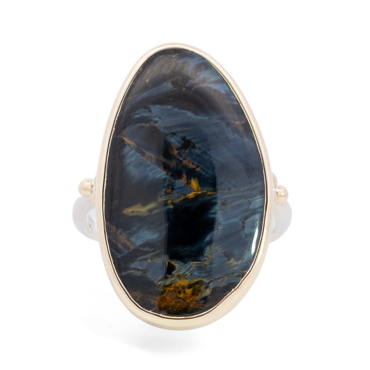Asymmetrical Pietersite Ring