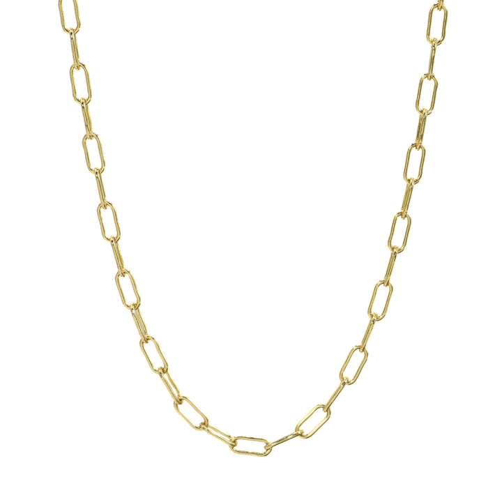 2.6mm Elongated Oval Chain Necklace